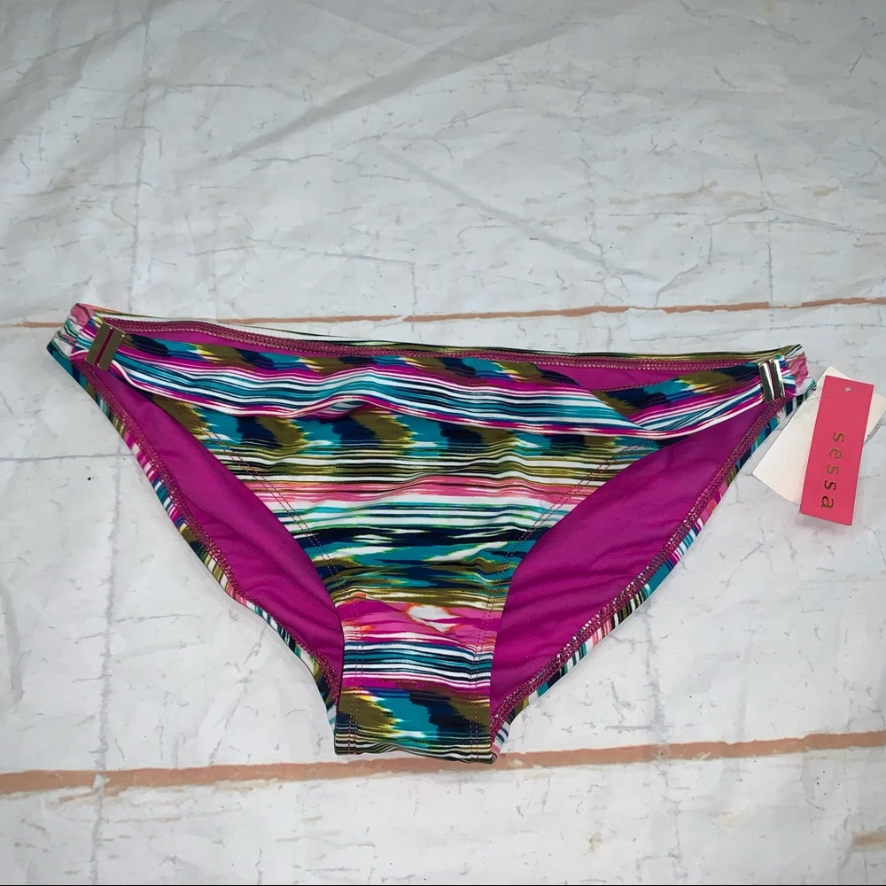 Sessa bright bikini swimsuit bottom Sz XL NWT